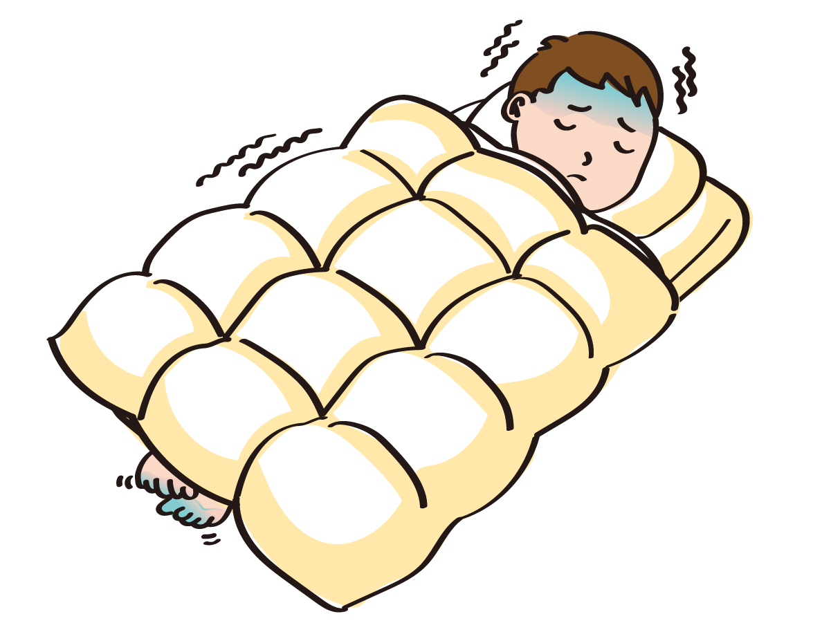 ベビー布団は、保温力・吸湿・寝姿勢をつくれる敷布団の硬さに気をつけて選びましょう