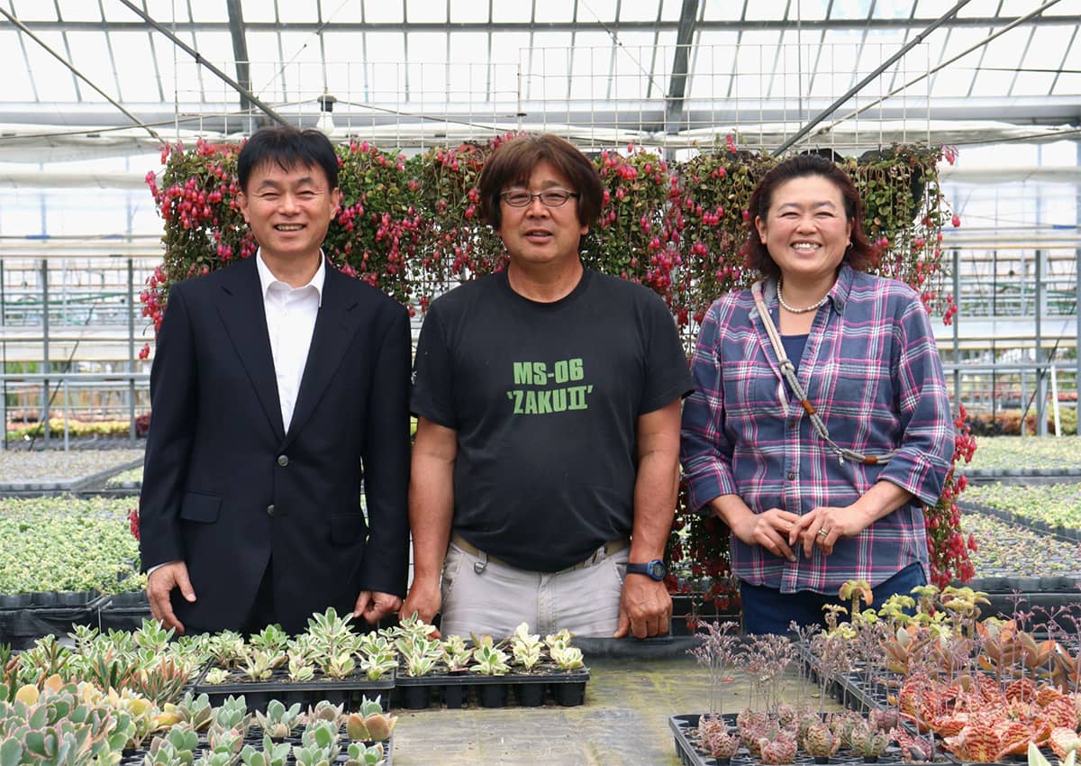 「みなみ農園」の勝又さん