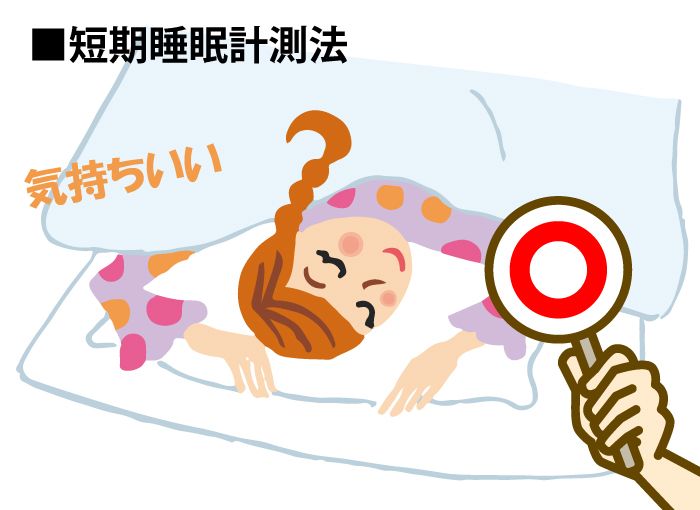 短期睡眠計測法では敷布団の寝心地を測ると「気持ちいい」だけを自分の気持ちで測定しますので、柔らかい敷布団を選んでしまい、腰に良い選び方ができない可能性が高いです。