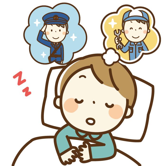 レム睡眠がからだの眠りで、ノンレム睡眠が脳の眠りと呼ばれ、レム睡眠のときに夢をみていることが多く、ノンレム睡眠のときに成長ホルモンがたくさん出ます。