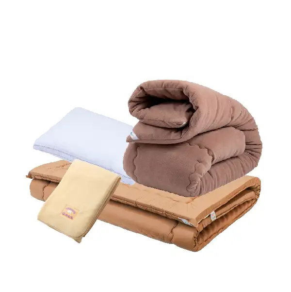 温泉セット［2］<br>（快眠の王・温泉掛布団・かんたんシーツ・ホテル枕）