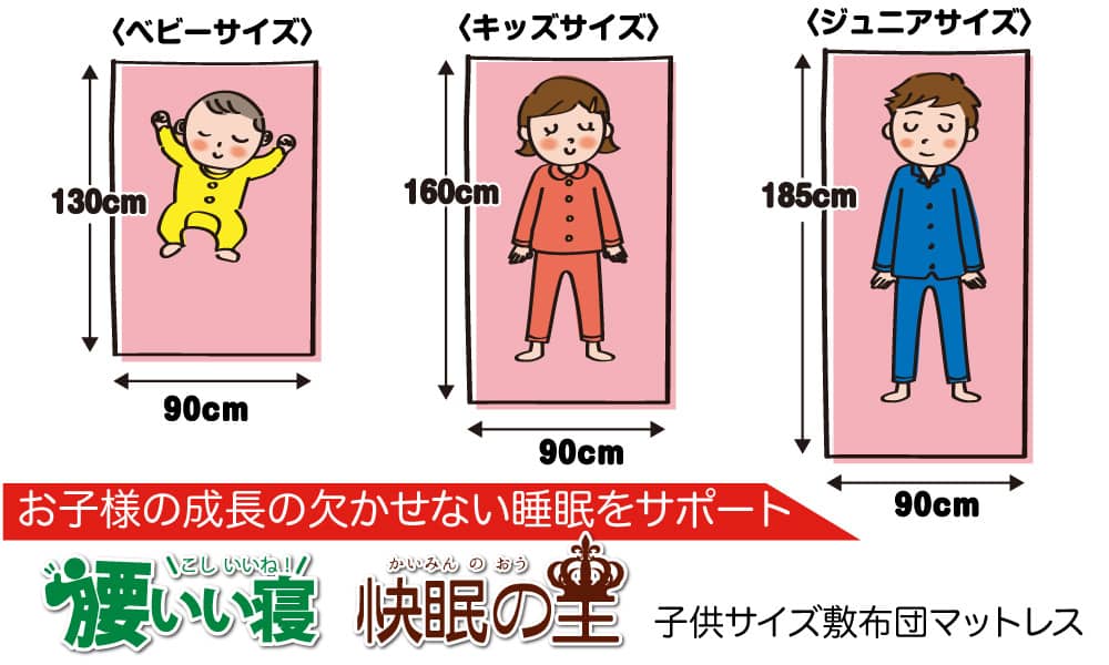 子供サイズマットレス